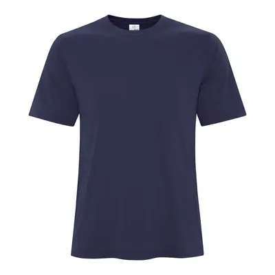 Navy ATC Pro Spun soft T-shirt, front view