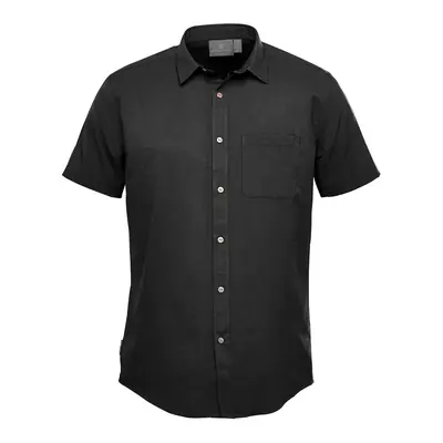Black Stormtech Azores quick-dry shirt, front view